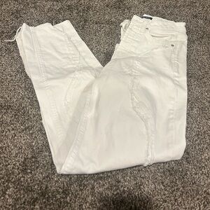 Wild Fable textured white jeans